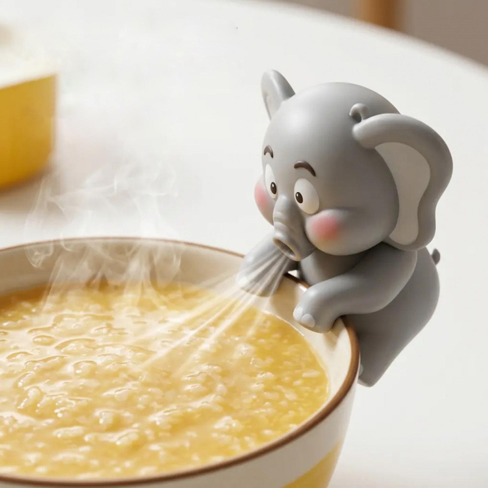 Baby Food For 2 Year Old - Mini Elephant Food Cooler Fan Hands-free