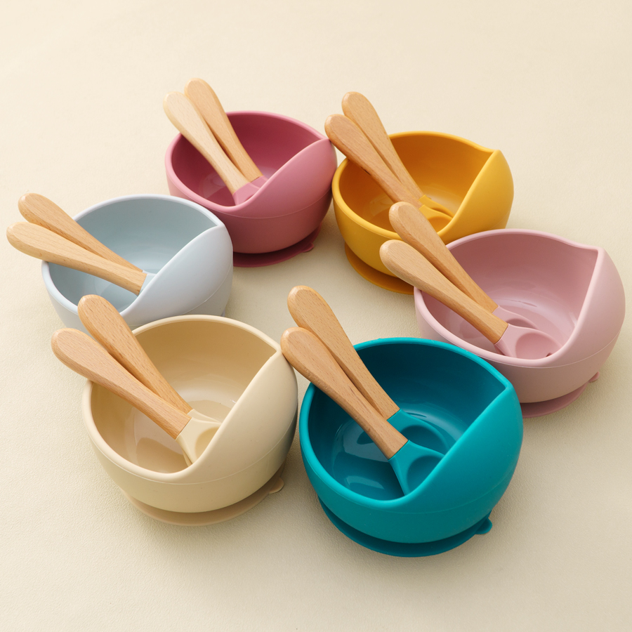 Baby Food Lunch - Mamaplan 3PCS Baby Silicone Feeding Set