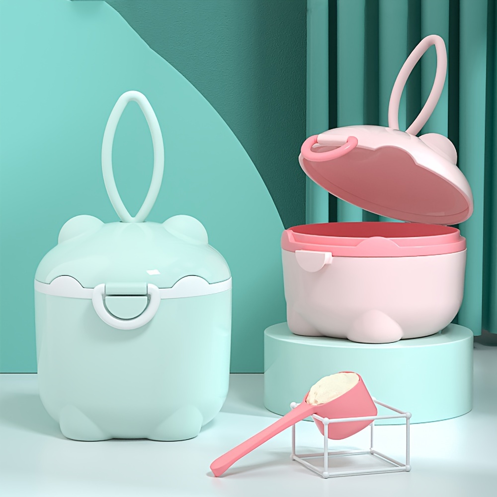 Baby Food Nan - 1pc Portable Four-Layer Milk Powder Box,