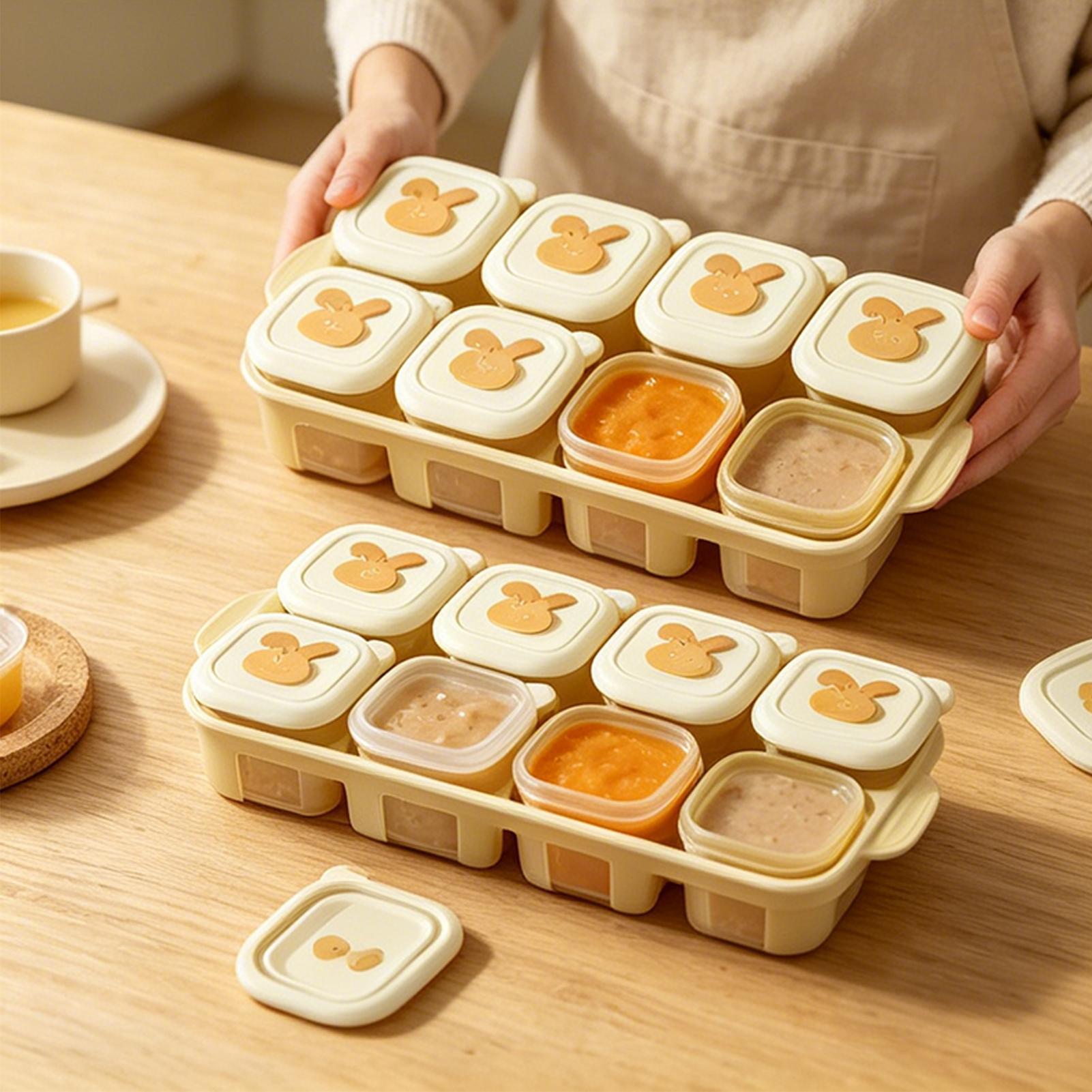 Cube Food Freezer Tray Kids Yo - Baby Food Freezer Tray 评论和价格