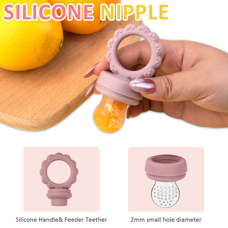 Silicone Baby Fruit Feeder & M - Baby Food Pouches 1 Year Old 评论和价格