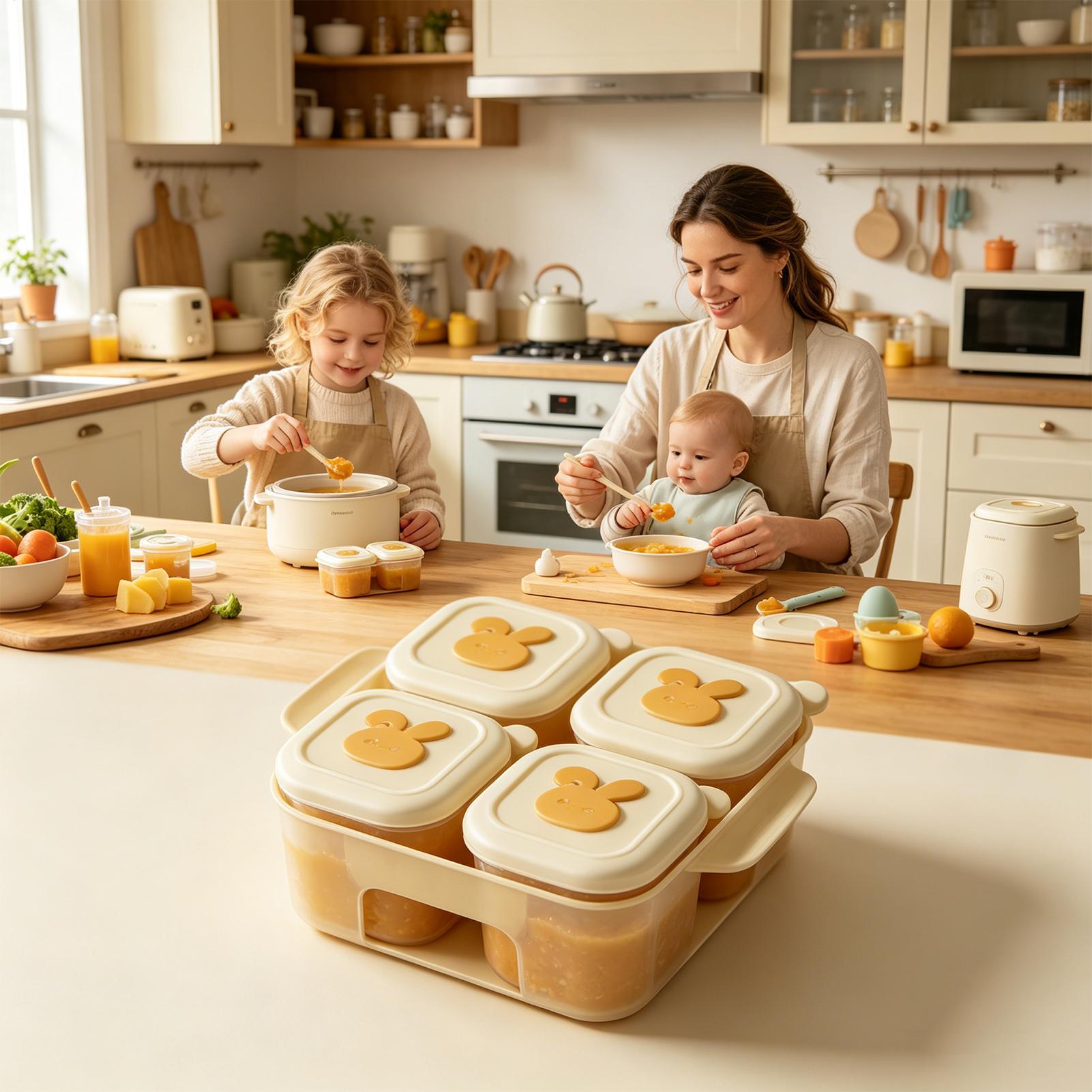 Food Freezer Tray With Lid Chi - Baby Food Freezer Tray 评论和价格