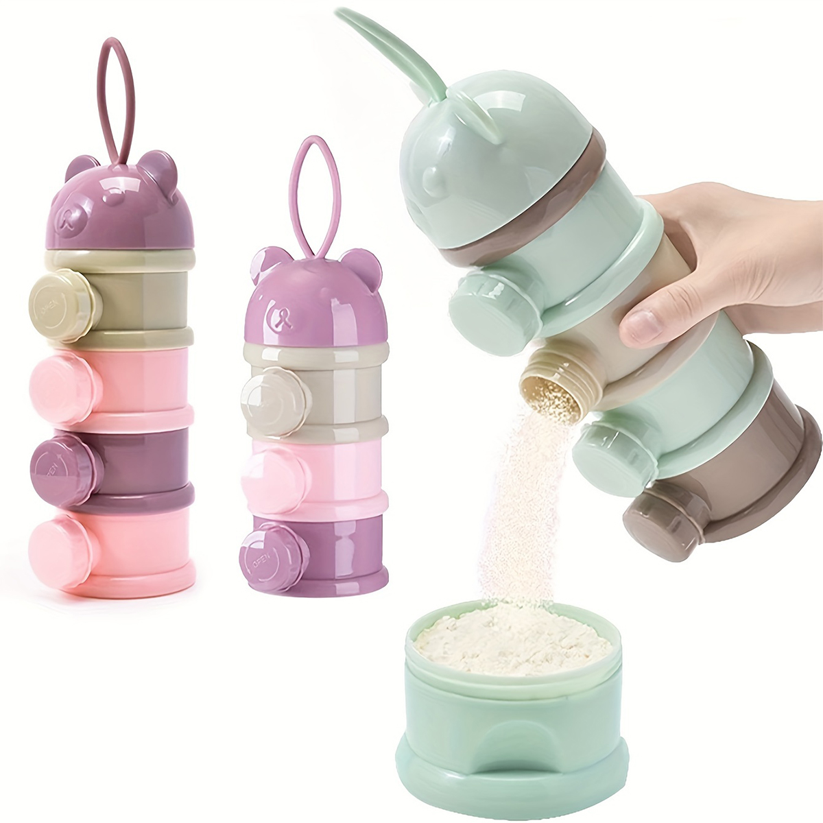 Large Capacity Baby Milk Powde - Baby Food Nan 评论和价格