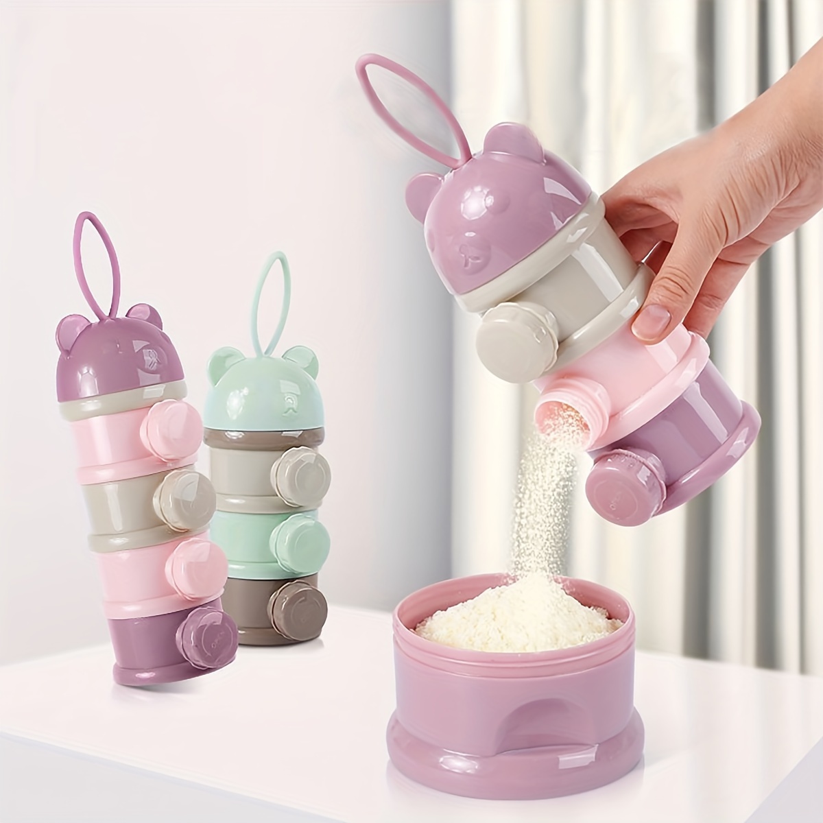 Large Capacity Baby Milk Powde - Baby Food Nan 评论和价格