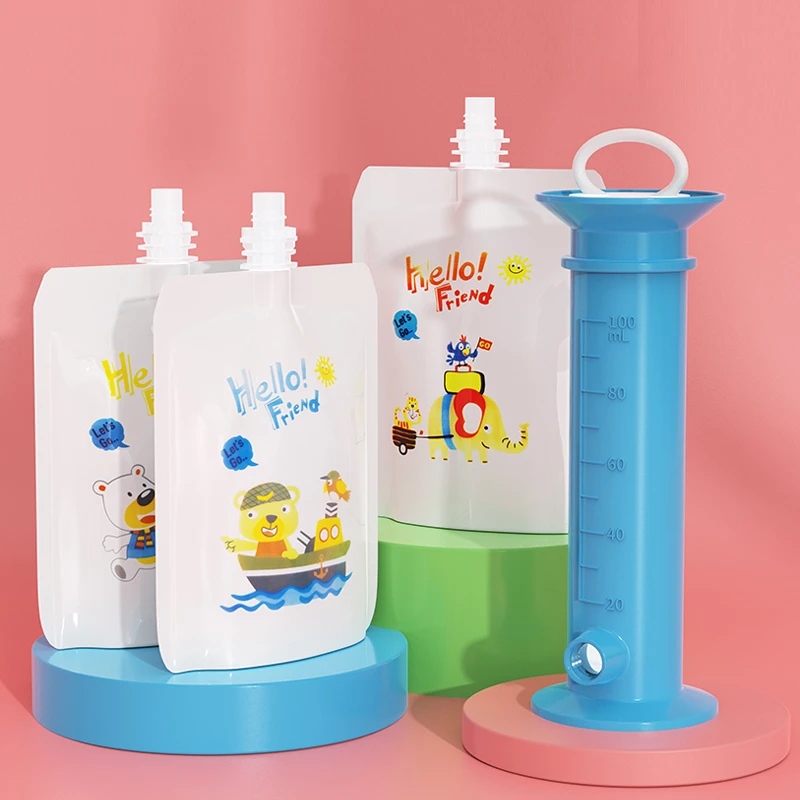 Baby Fruit Puree Filling Dispe - Baby Food Pouches 1 Year Old 评论和价格