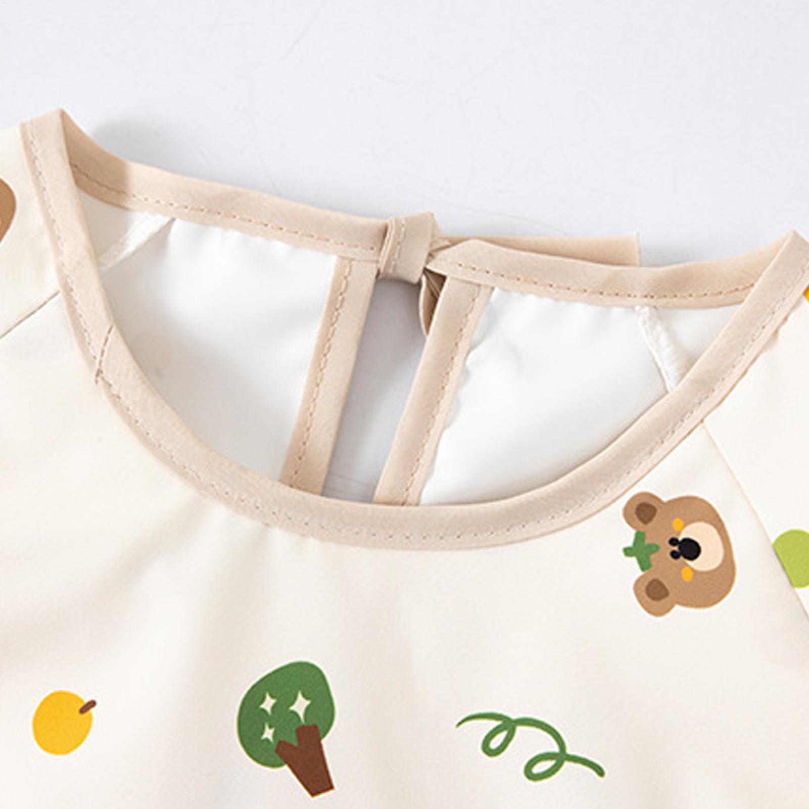 Kids Smock Bib Waterproof Reus - Baby Food In Restaurant 评论和价格