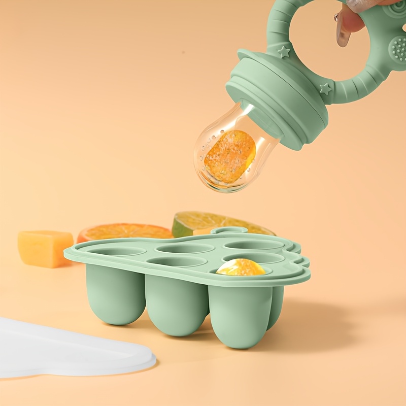 2pcs/1pc Mini-Baby Fruit Veget - Baby Food Freezer Tray 评论和价格