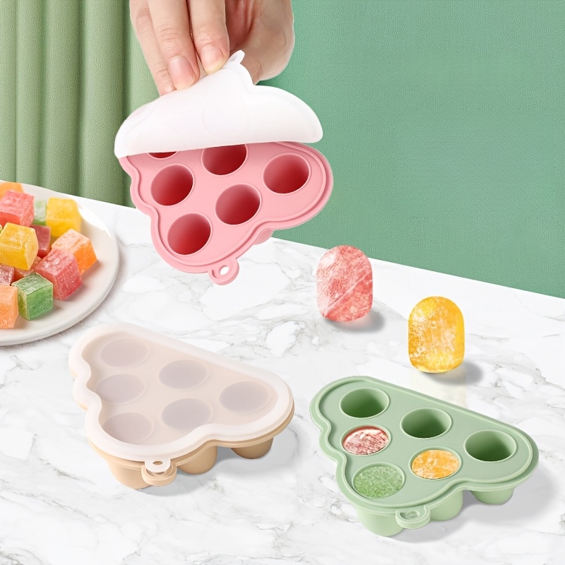 2pcs/1pc Mini-Baby Fruit Veget - Baby Food Freezer Tray 评论和价格