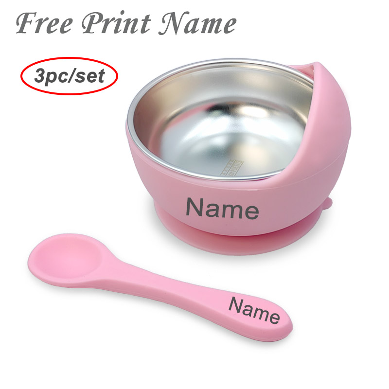 3Pcs Set Baby Feeding Bowl Wit - Baby Food Feeder 评论和价格