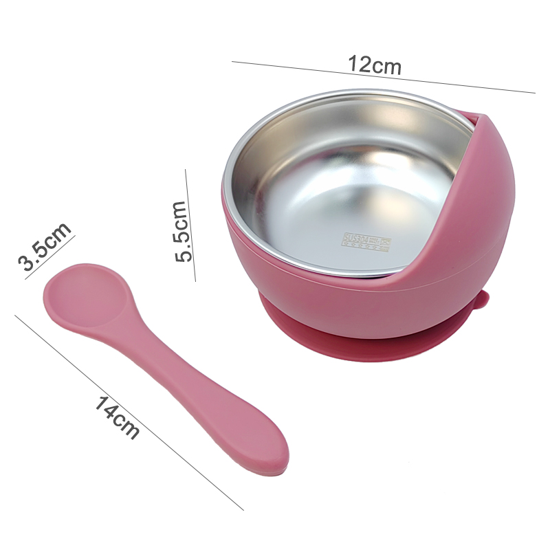 3Pcs Set Baby Feeding Bowl Wit - Baby Food Feeder 评论和价格