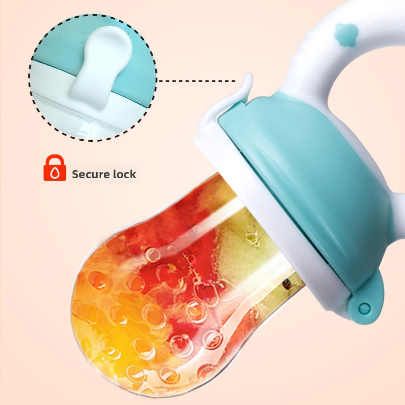4pcs/set Silicone Fruit & Vege - Baby Food Feeder 评论和价格