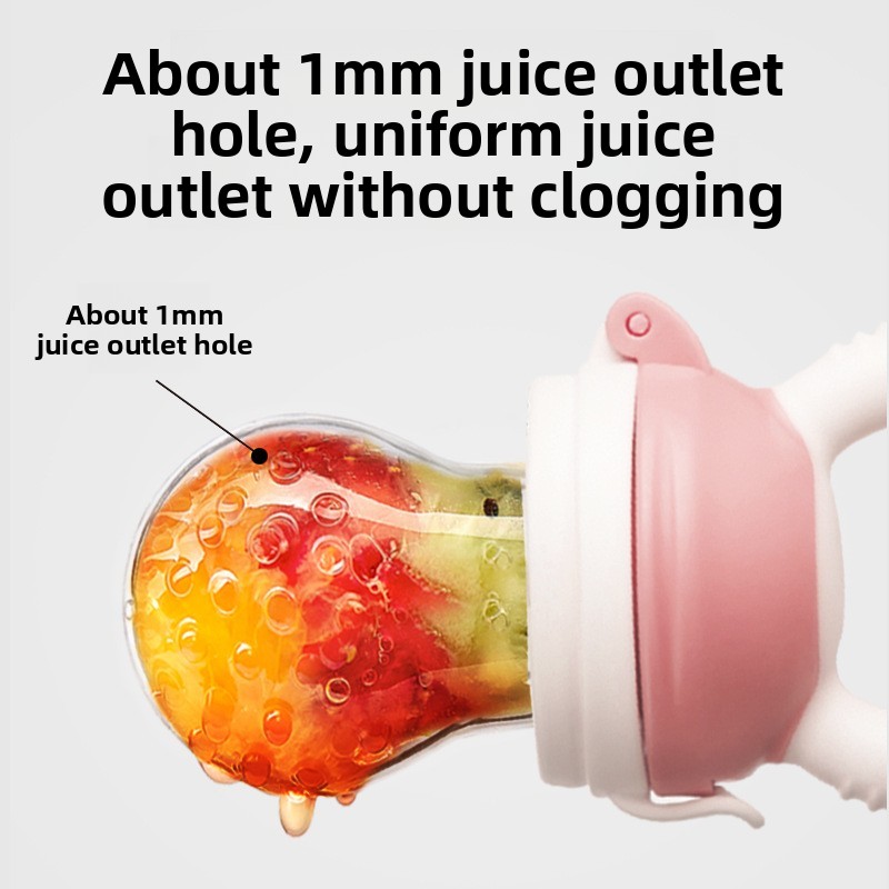 4pcs/set Silicone Fruit & Vege - Baby Food Feeder 评论和价格