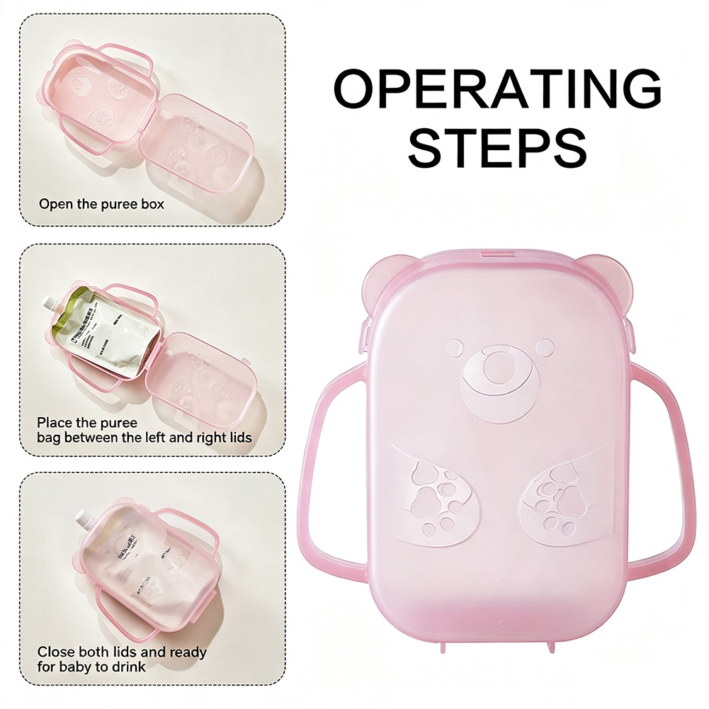 Squeeze Proof Pouch Holder Foo - Baby Food Nan 评论和价格