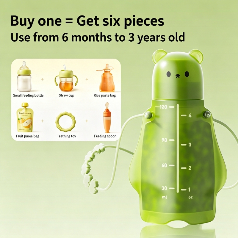 BPA Free Silicone Fruit Puree  - Baby Food Pouches 1 Year Old 评论和价格