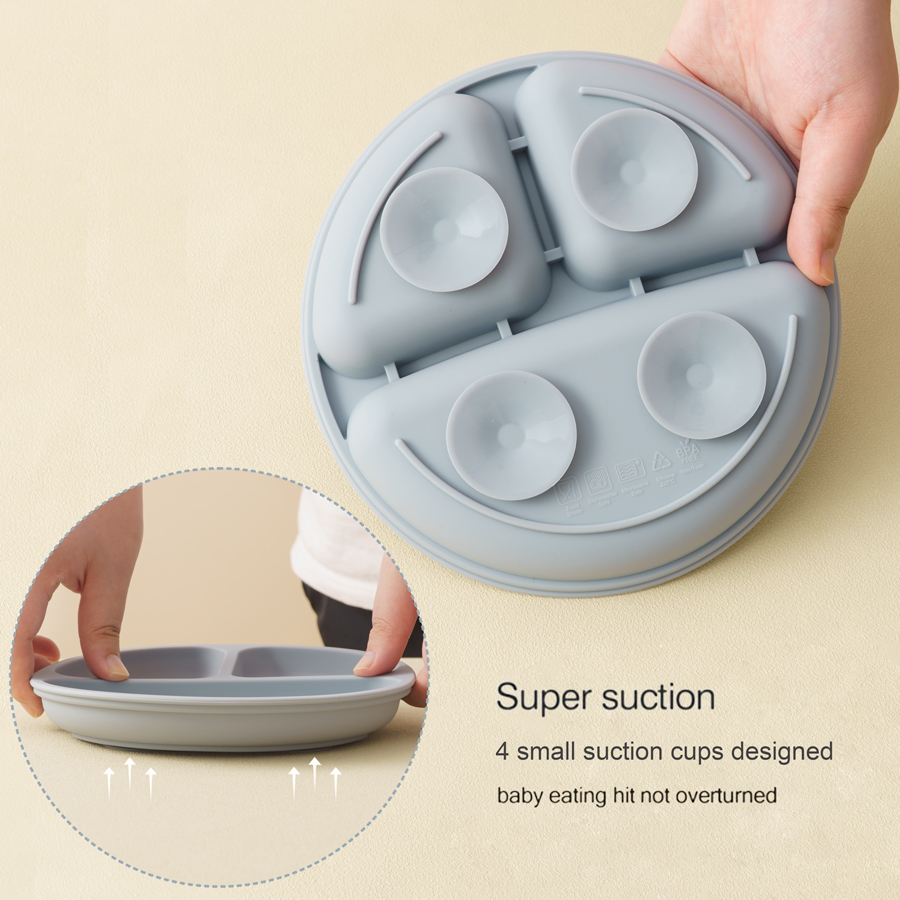 5Pcs Baby Silicone Feeding Set - Baby Food Lunch 评论和价格