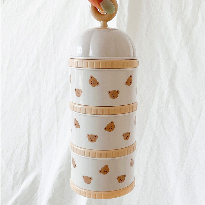 Cute Bear Milk Powder Box Baby - Baby Food Nan 评论和价格