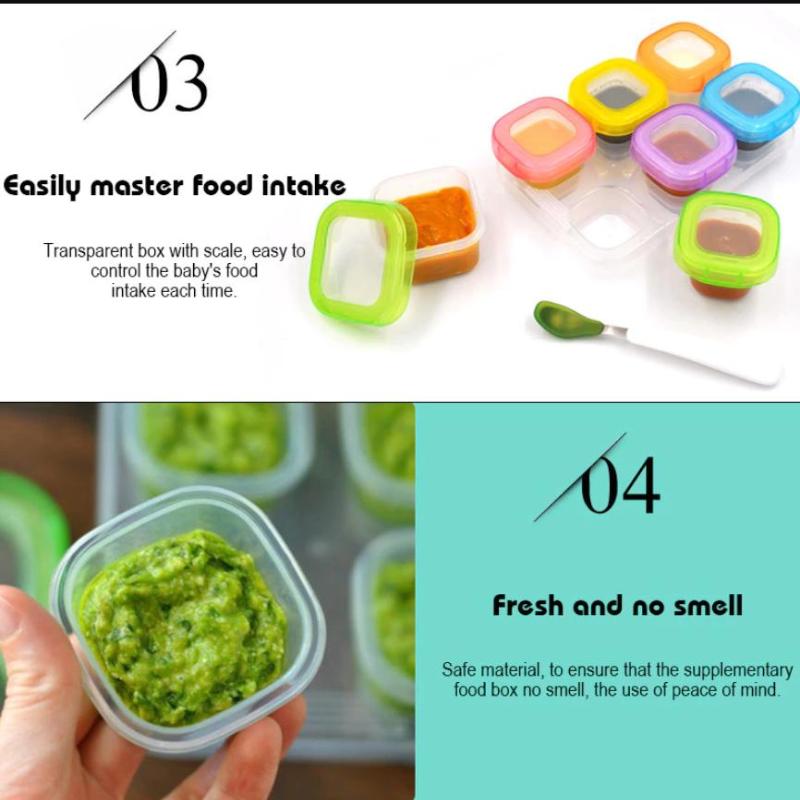 4/6pcs Baby Food Freezer Stora - Baby Food Freezer Tray 评论和价格