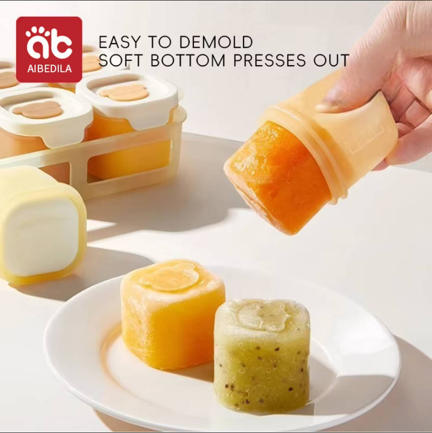 AIBEDILA Baby Silicone Food Fr - Baby Food Freezer Tray 评论和价格