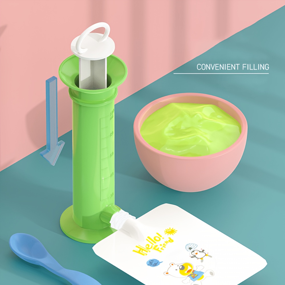 Baby Food Filling Tool, Syring - Baby Food Pouches 1 Year Old 评论和价格