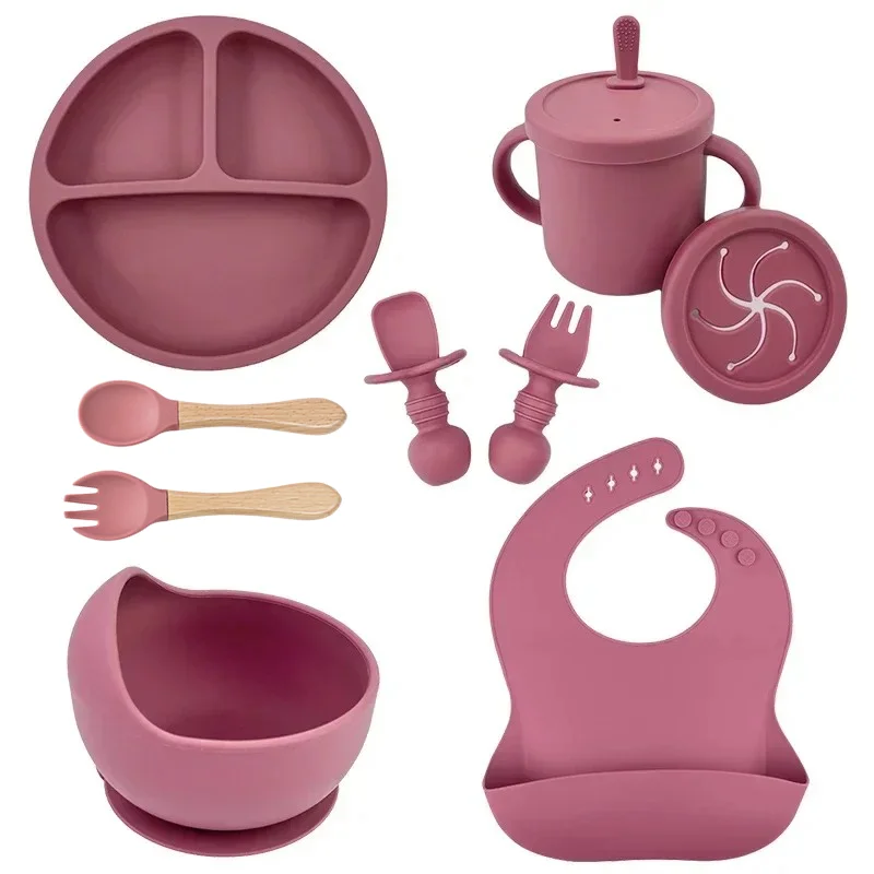 Food Grade Silicone Child Dish - Baby Food Lunch 评论和价格
