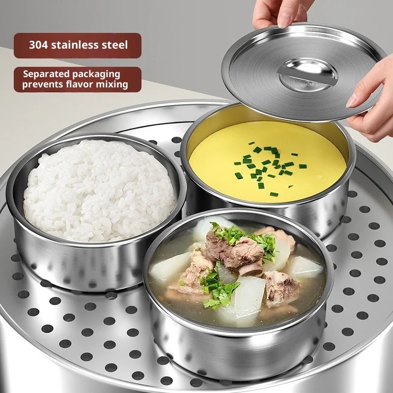 Stainless Steel Steaming Bowl  - Baby Food Bowl 评论和价格