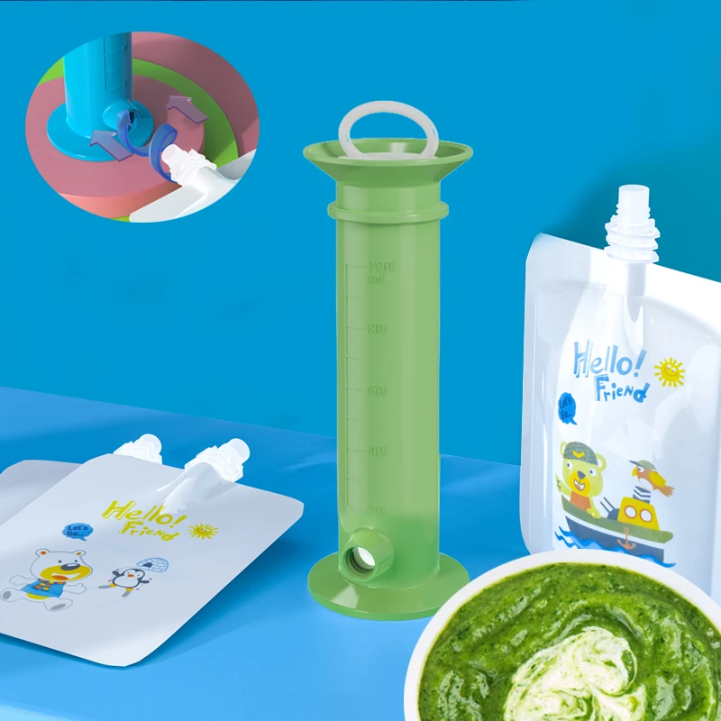 Baby Fruit Puree Filling Dispe - Baby Food Pouches 1 Year Old 评论和价格