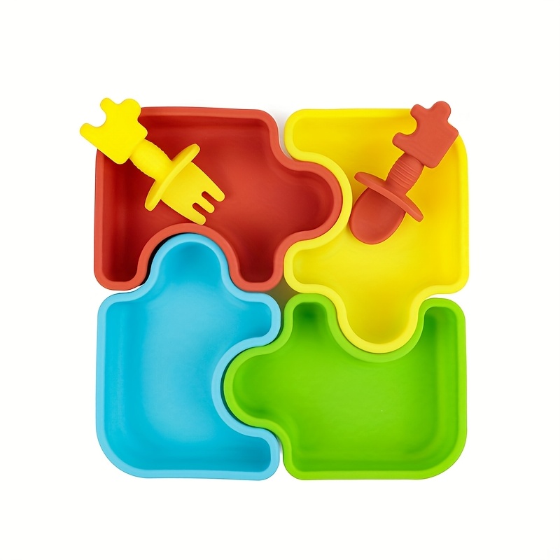 6pcs/Set baby Silicone Feeding - Baby Food Lunch 评论和价格