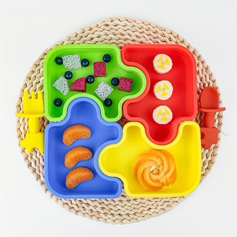 6pcs/Set baby Silicone Feeding - Baby Food Lunch 评论和价格