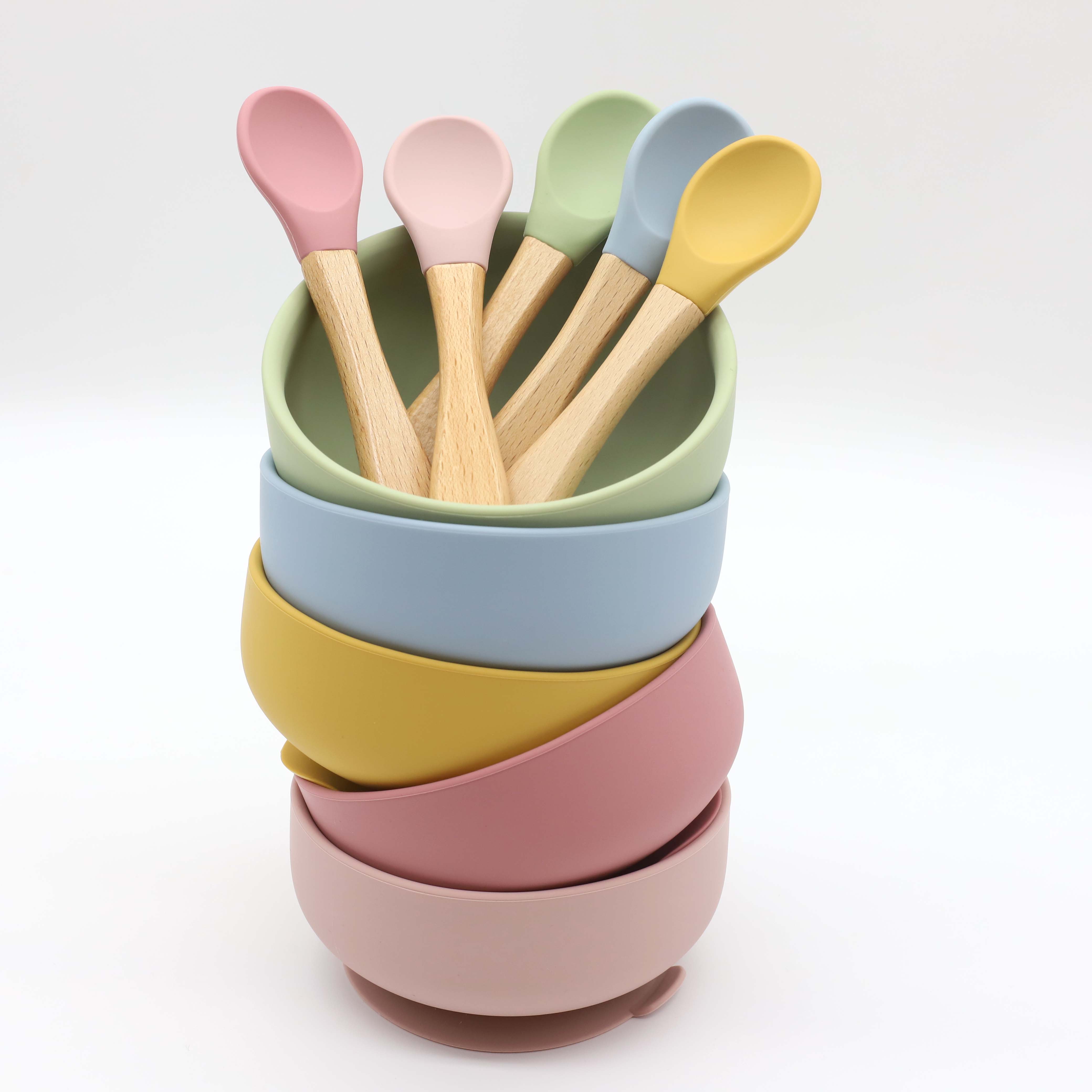Silicone bowl with suction cup - Baby Food Lunch 评论和价格