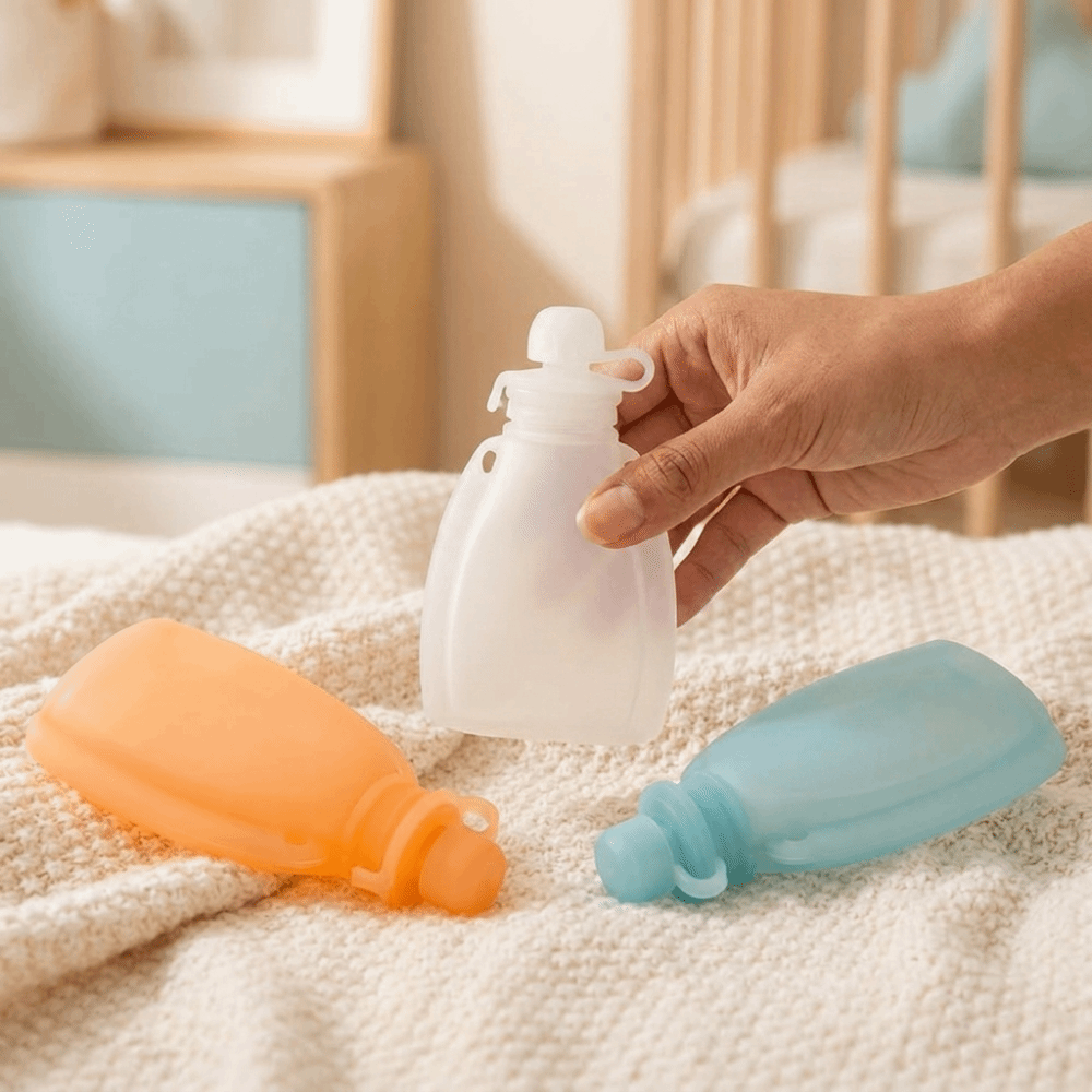 Non BPA Baby Food Pouch 120ml  - Baby Food Feeder 评论和价格