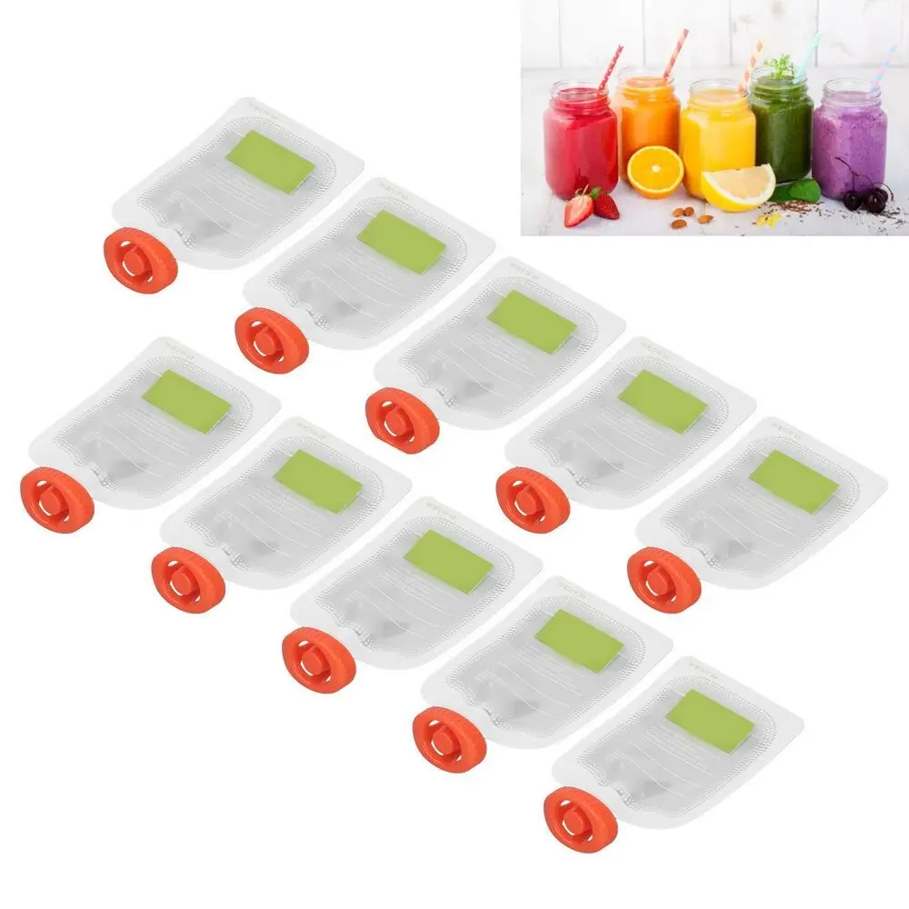 10Pcs Reusable Complementary F - Baby Food Pouches 1 Year Old 评论和价格