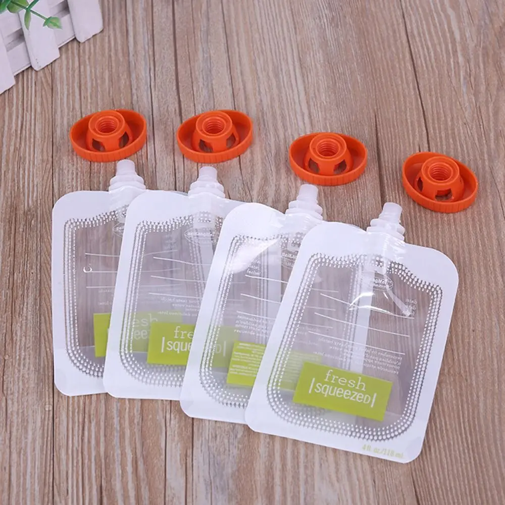 10Pcs Reusable Complementary F - Baby Food Pouches 1 Year Old 评论和价格
