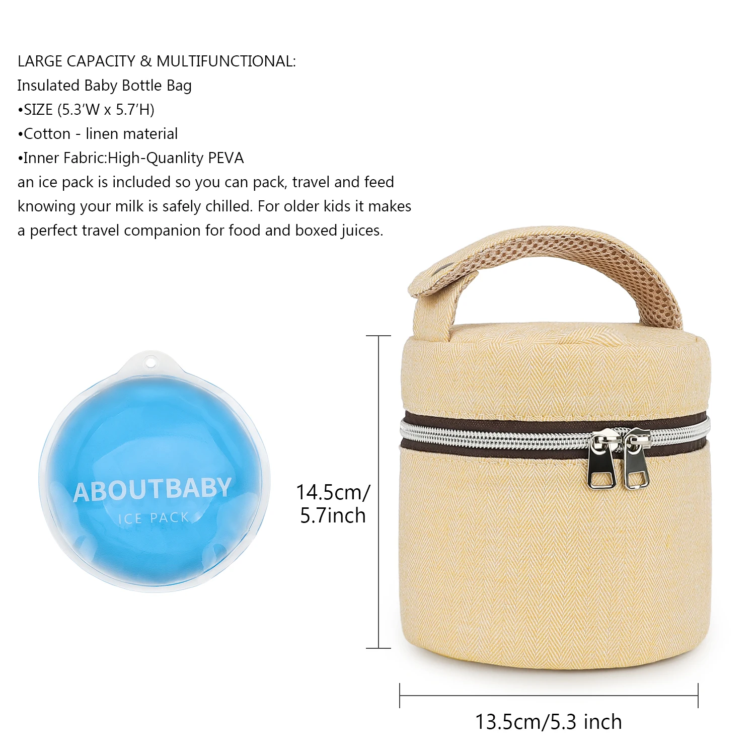Bottle bag waterproof constant - Baby Food Nan 评论和价格