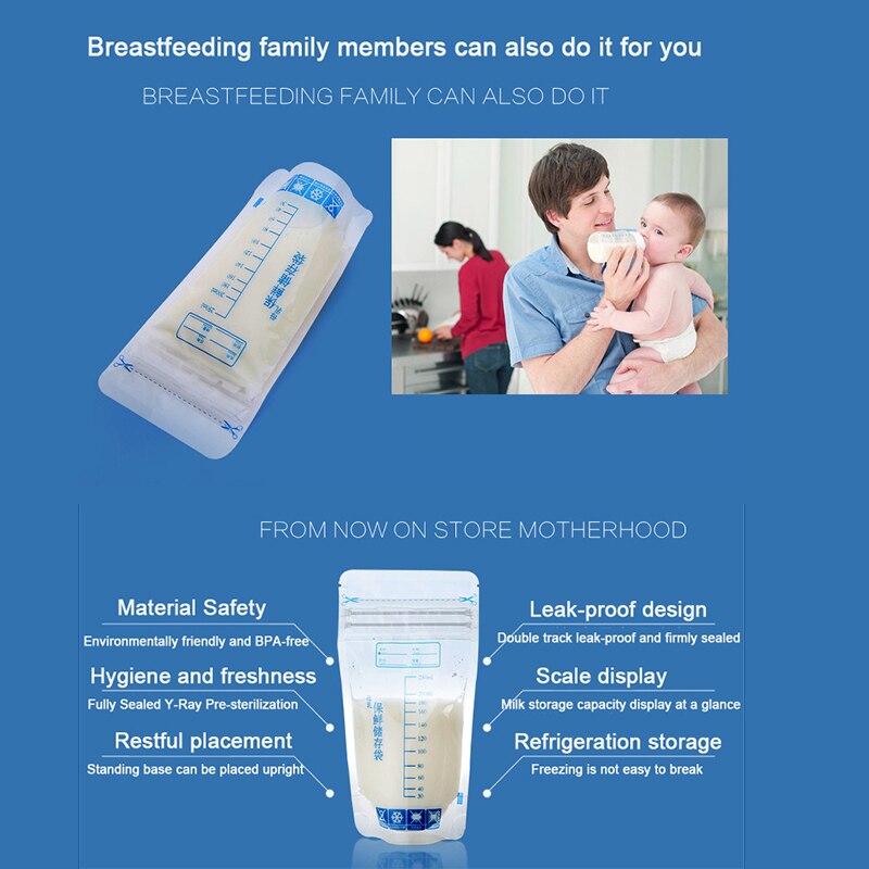 Breastmilk Storage Bag with 25 - Baby Food Pouches 1 Year Old 评论和价格